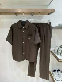 Picture of Prada Shirt Pant Suits _SKUPradaM-3XLxetr31624404